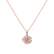 Náhrdelník s diamanty Flower Star4