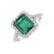 Prsten se smaragdem a diamanty Fantasy Gem3