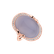 Prsten s chalcedonem a diamanty Lilac Shade3
