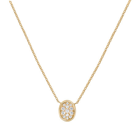 Náhrdelník s diamanty Moon Envoy