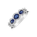 Prsten s diamanty a safíry Clotilde4