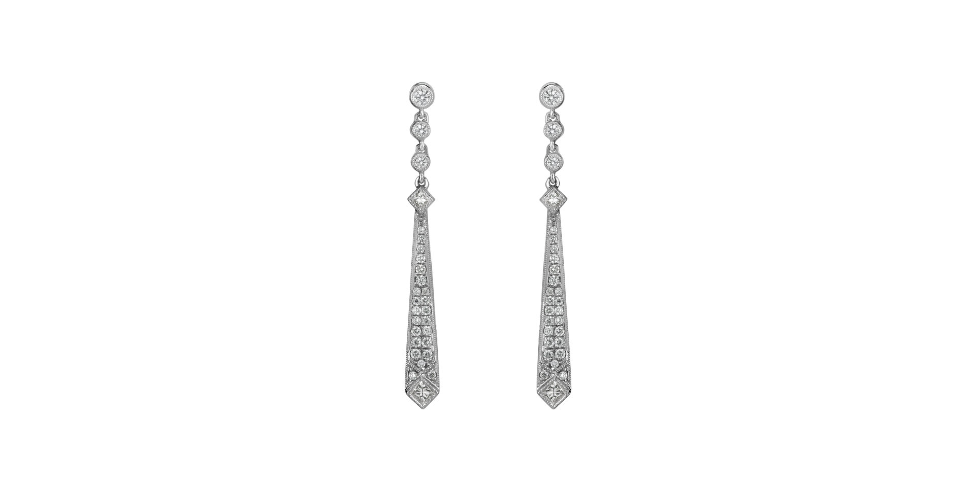 Náušnice s diamanty Devoted Theresa