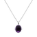 Náhrdelník s ametystem a diamanty Drop Blossom4