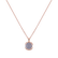 Náhrdelník s chalcedonem a diamanty Royal Drop4