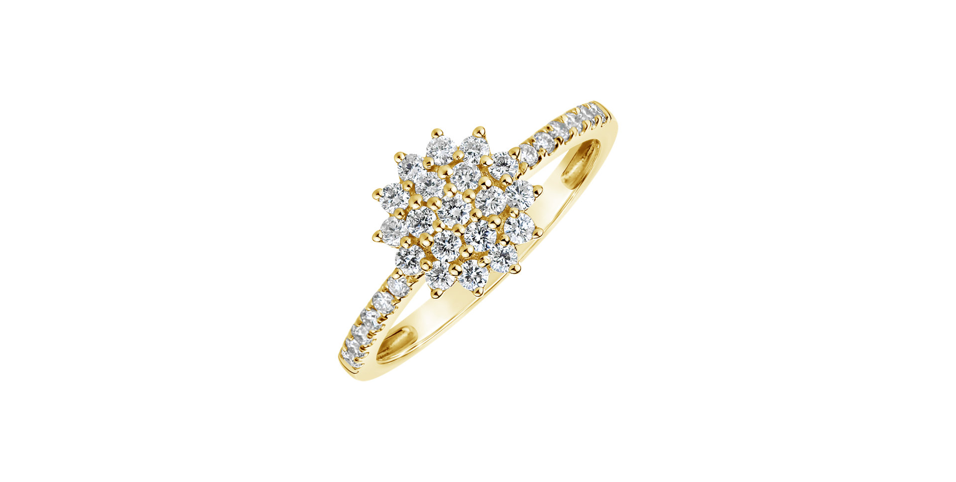 Prsten s diamanty Fairytale Shine