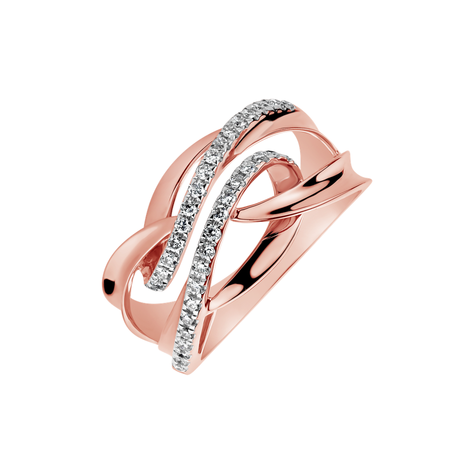 Prsten s diamanty Félix