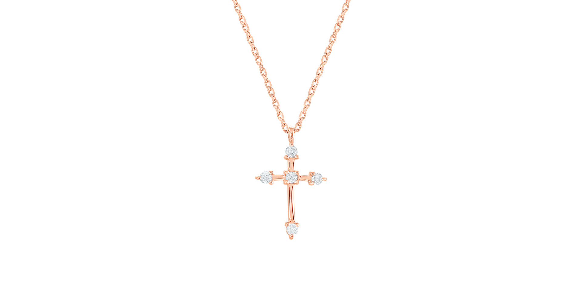 Náhrdelník s diamanty Secret Glory