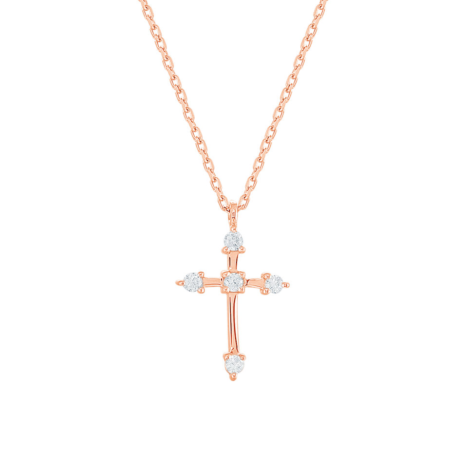 Náhrdelník s diamanty Secret Glory