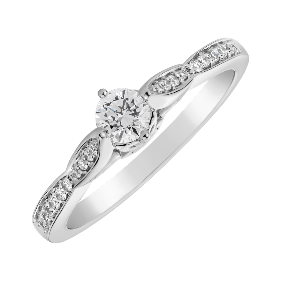 Prsten s diamanty Paris