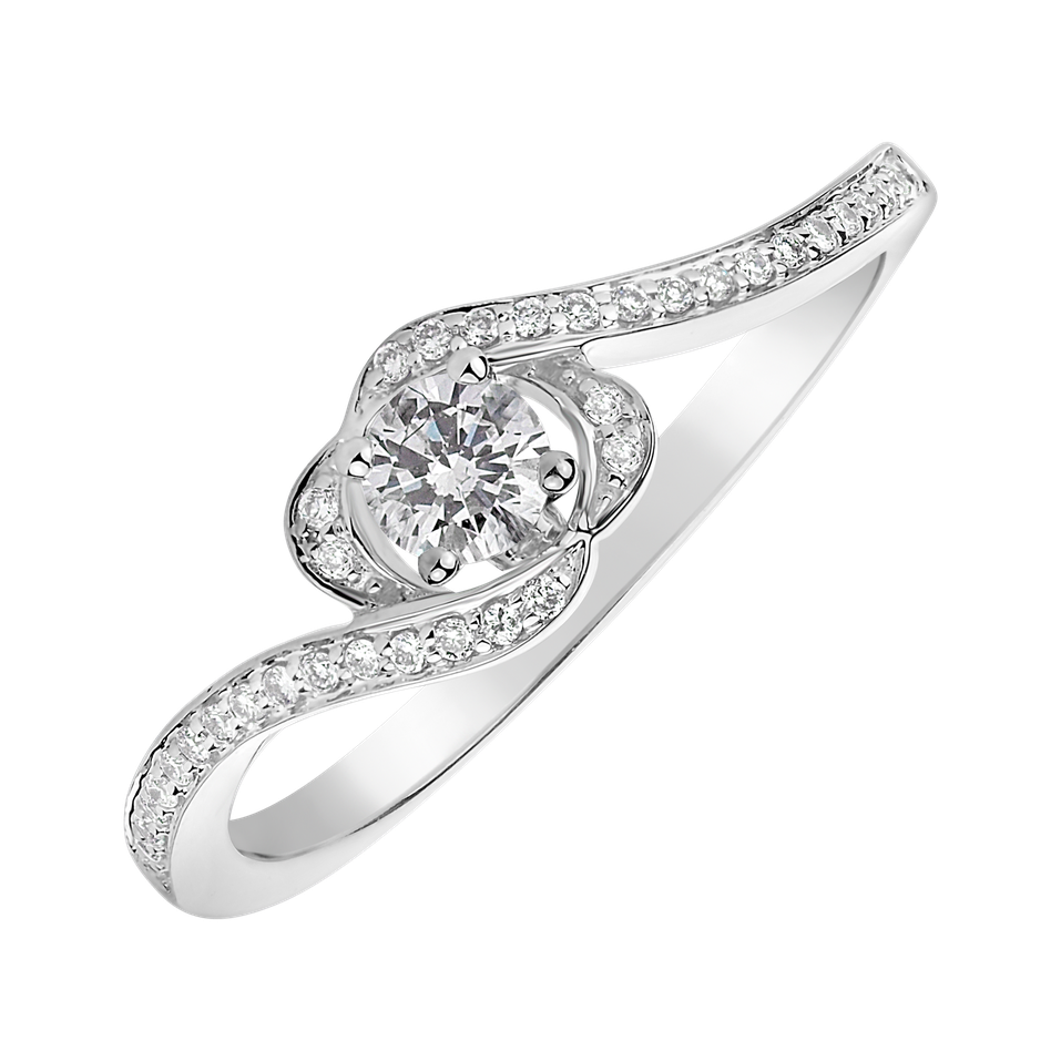 Prsten s diamanty Luxury Sensuality