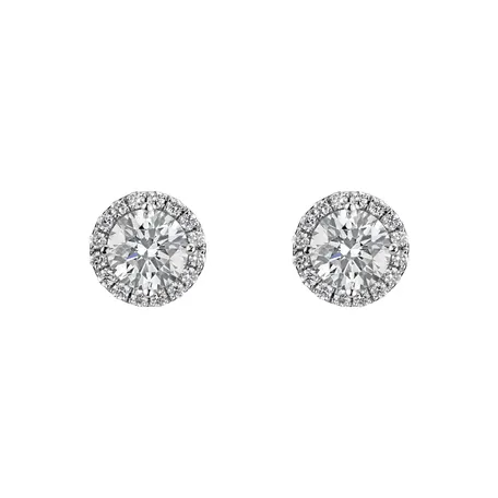 Náušnice s diamanty Essential Spark