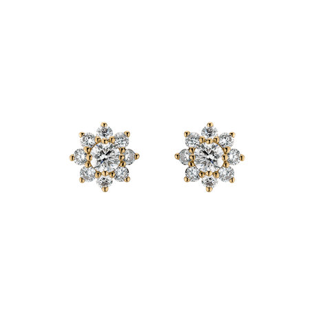 Náušnice s diamanty Celestial Romance
