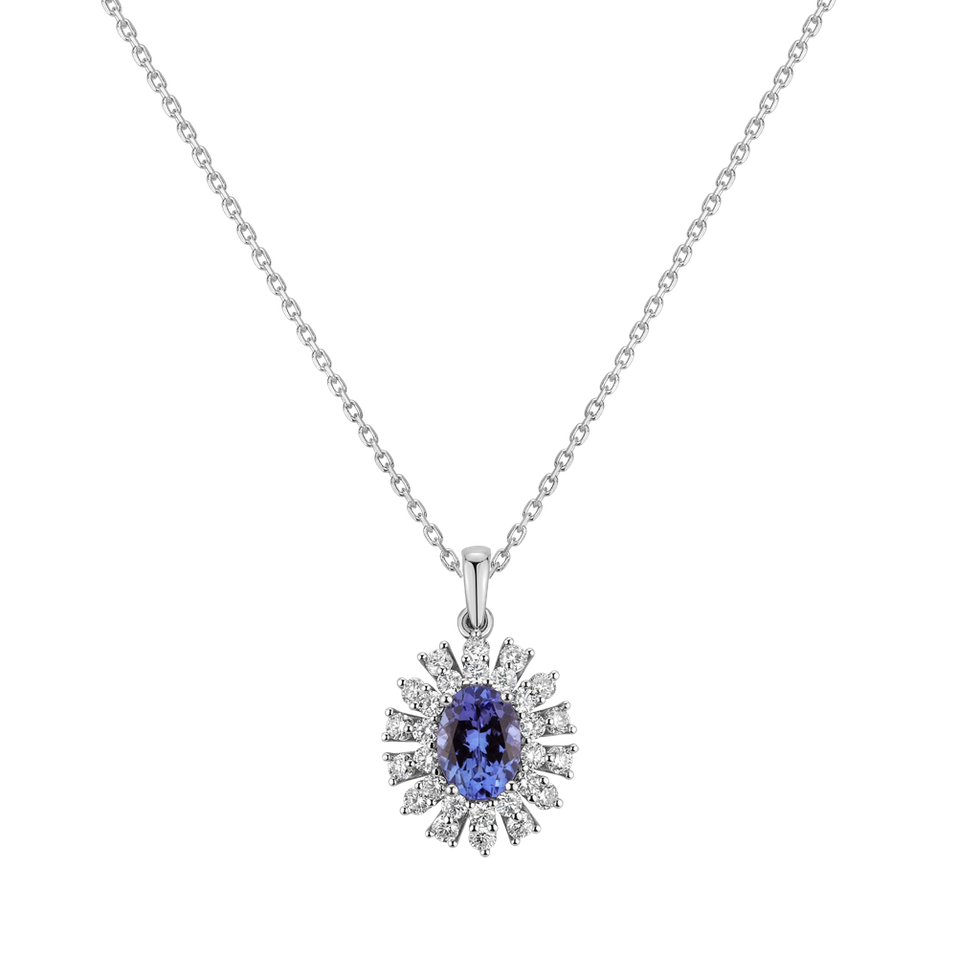 Přívěs s tanzanitem a diamanty Royal Impression