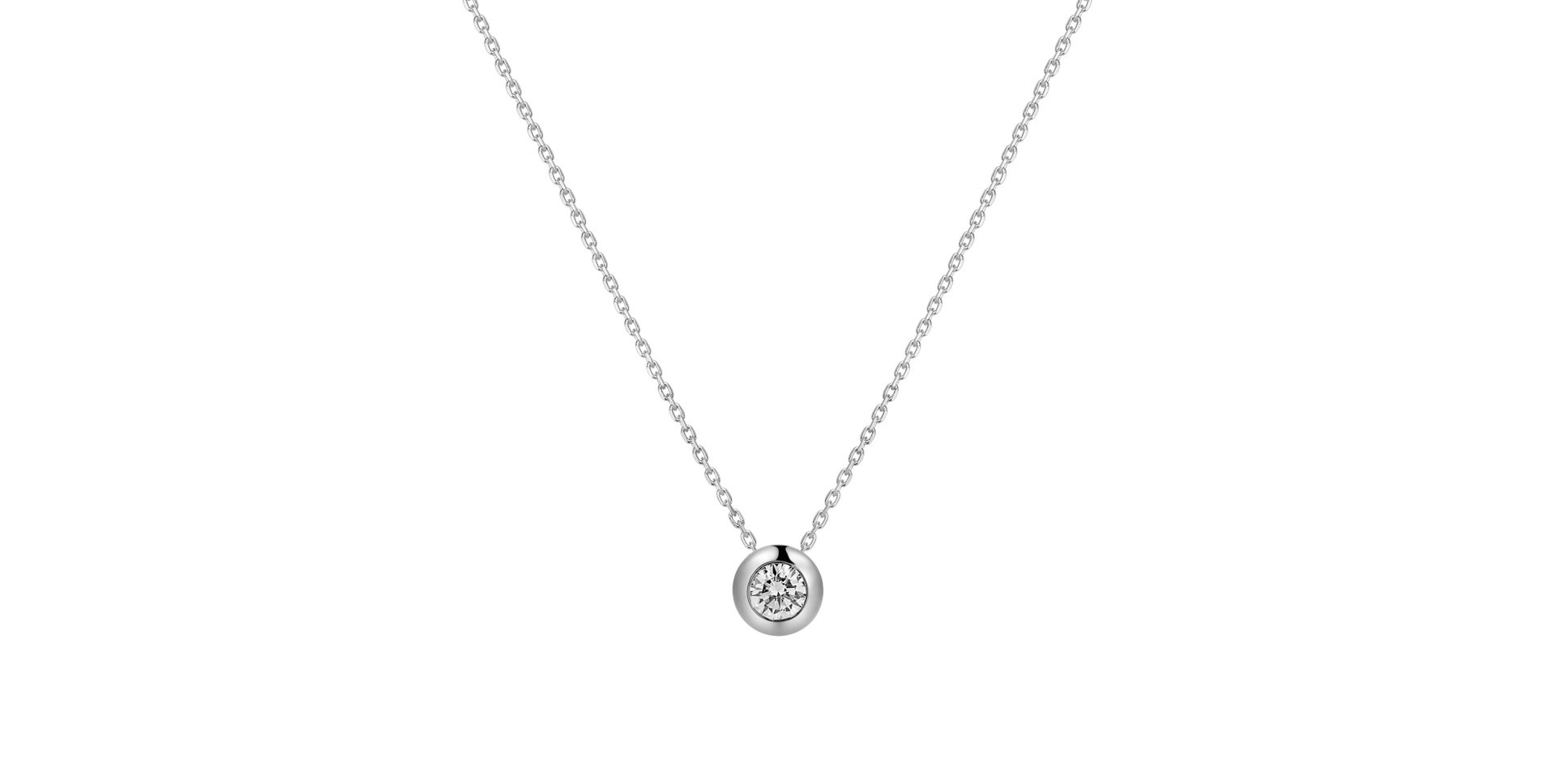 Náhrdelník s diamantem Secret Drop