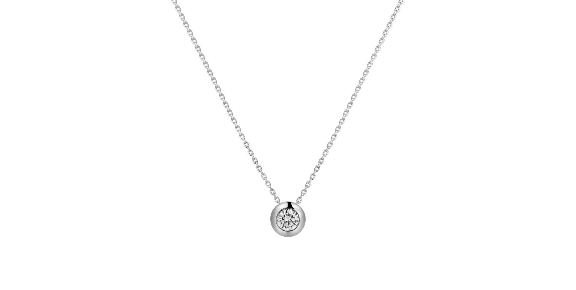 Náhrdelník s diamantem Secret Drop