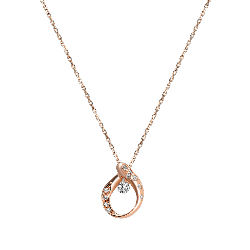 Náhrdelník s diamanty Muse Glory
