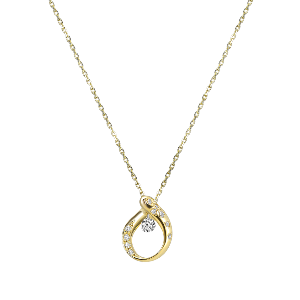 Náhrdelník s diamanty Muse Glory