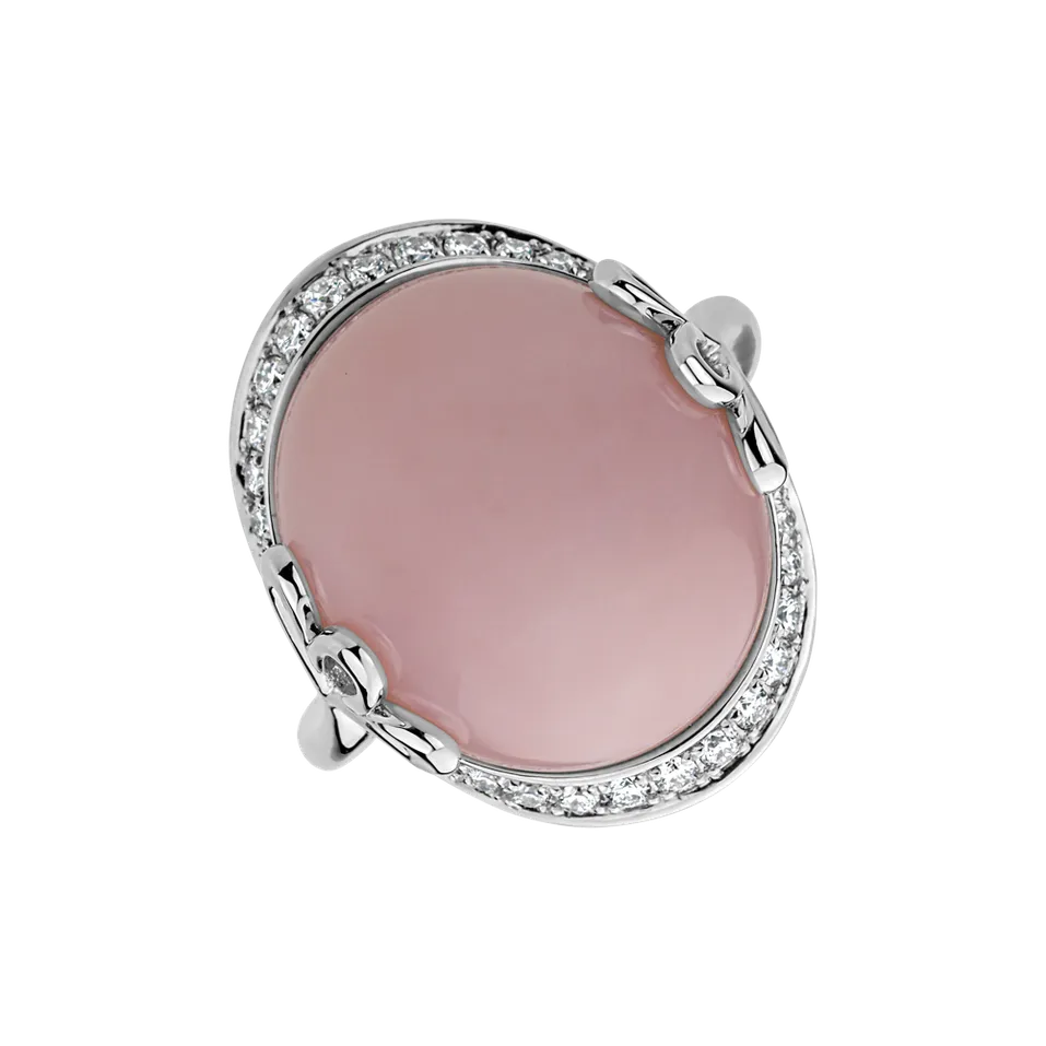 Prsten s opálem a diamanty Glorious Gem