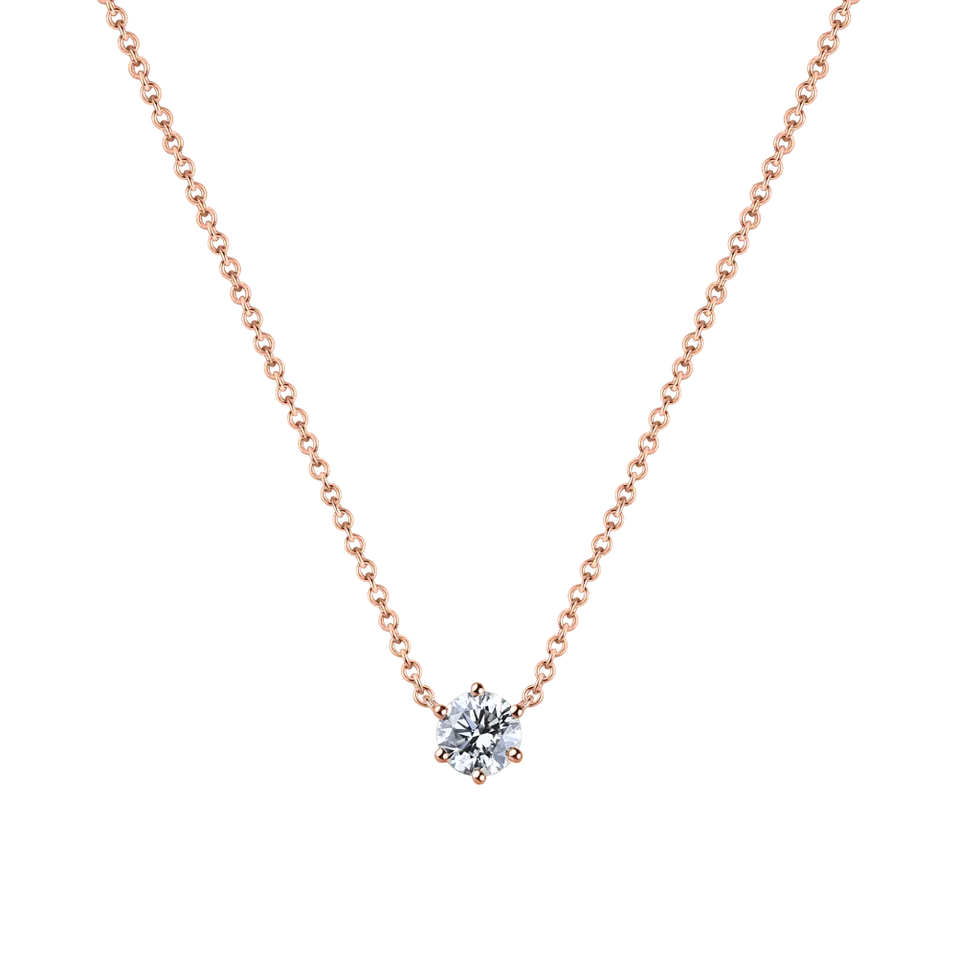 Náhrdelník s diamantem Essential Drop