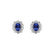 Náušnice s tanzanitem a diamanty Princess Joy2