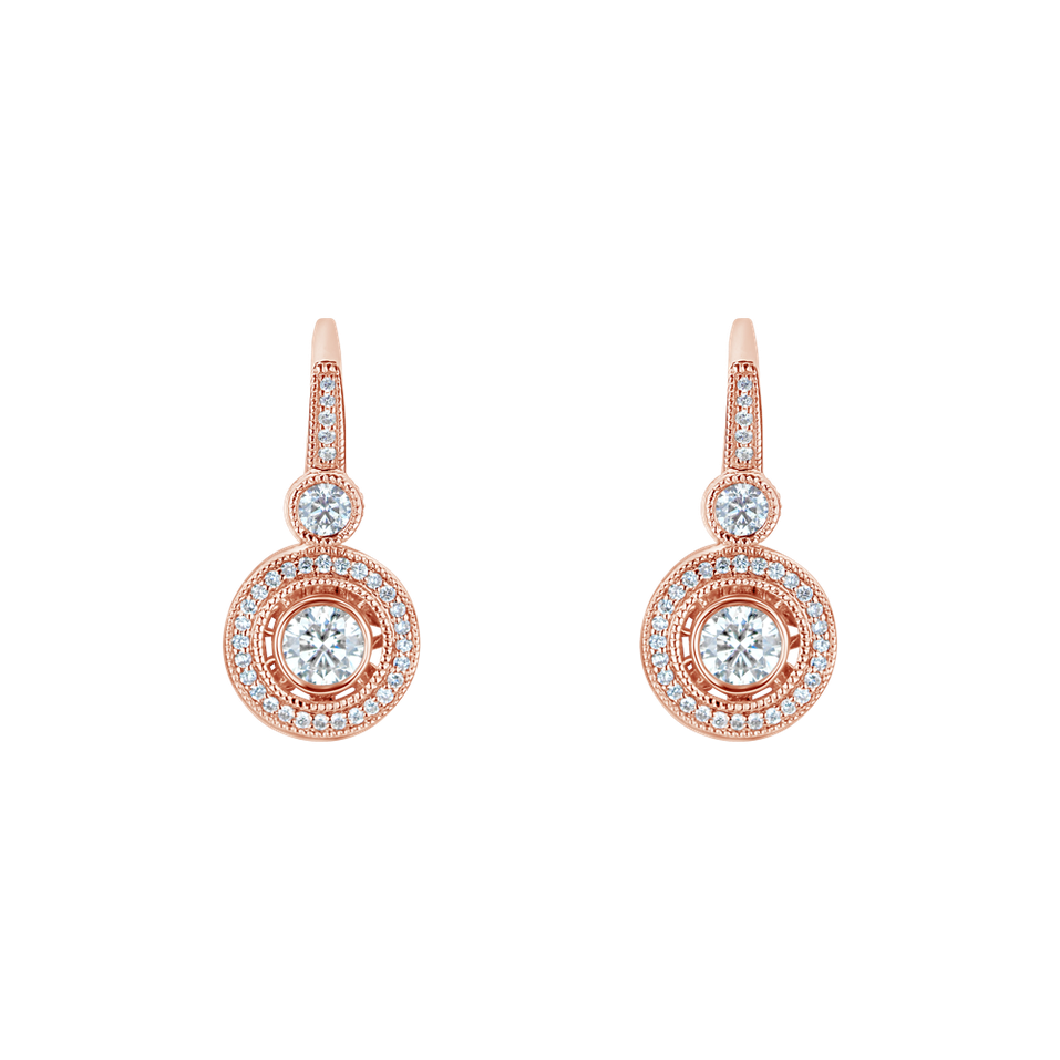 Náušnice s diamanty Monarch Love