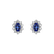 Náušnice s tanzanitem a diamanty Princess Joy2