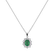 Přívěs se smaragdem a diamanty Goddess Elegance2