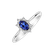 Prsten s tanzanitem a diamanty Trixie Princess2