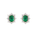 Náušnice se smaragdem a diamanty Mary Magdalene2