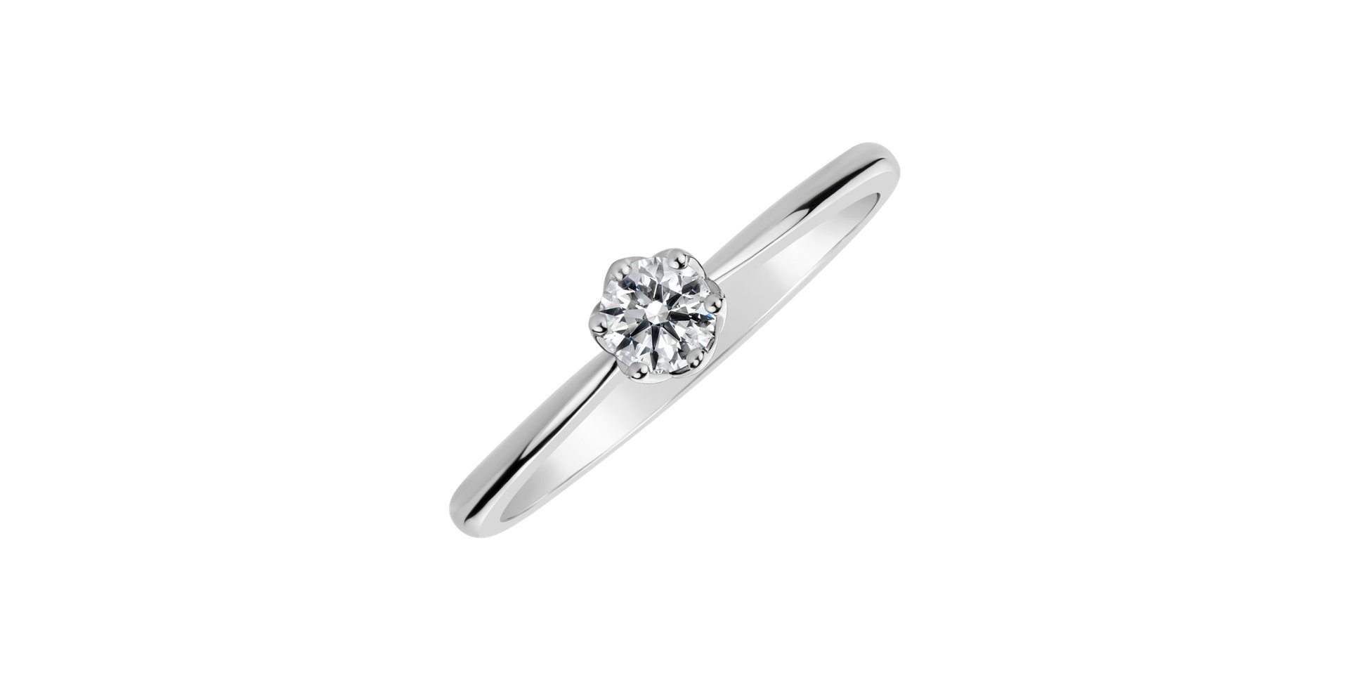 Prsten s diamantem Glory