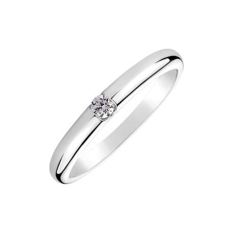 Prsten s diamantem Tender Love