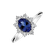 Prsten s tanzanitem a diamanty Trixie Princess2