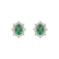 Náušnice se smaragdem a diamanty Mary Magdalene2