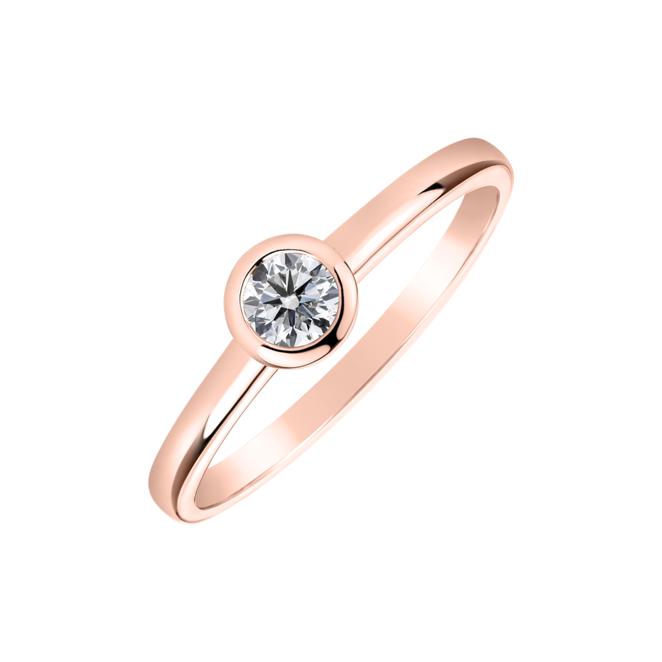 Prsten s diamantem Seductive Glow