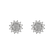 Náušnice s diamanty Delicate Star2