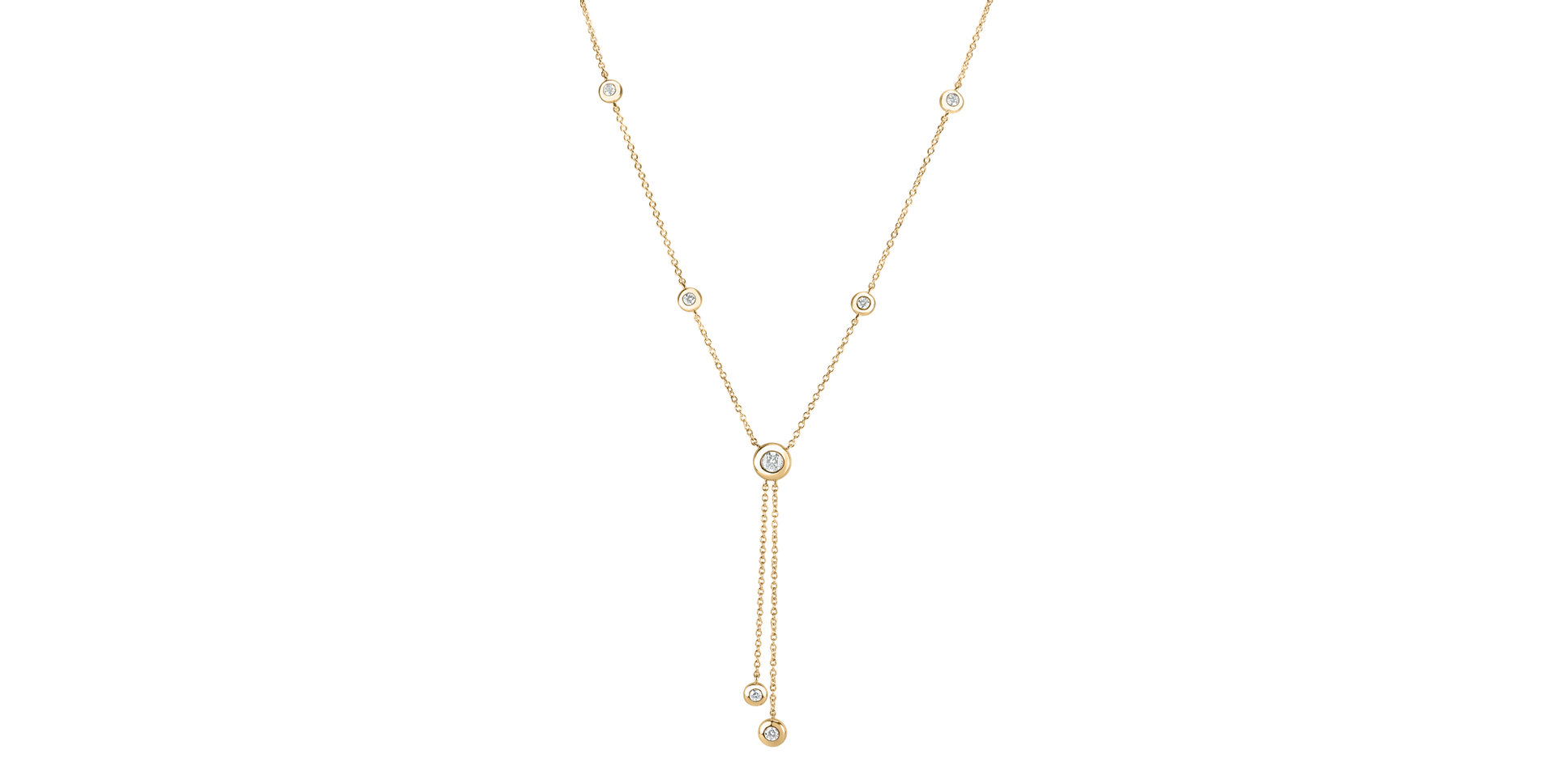 Náhrdelník s diamanty Essential Dots