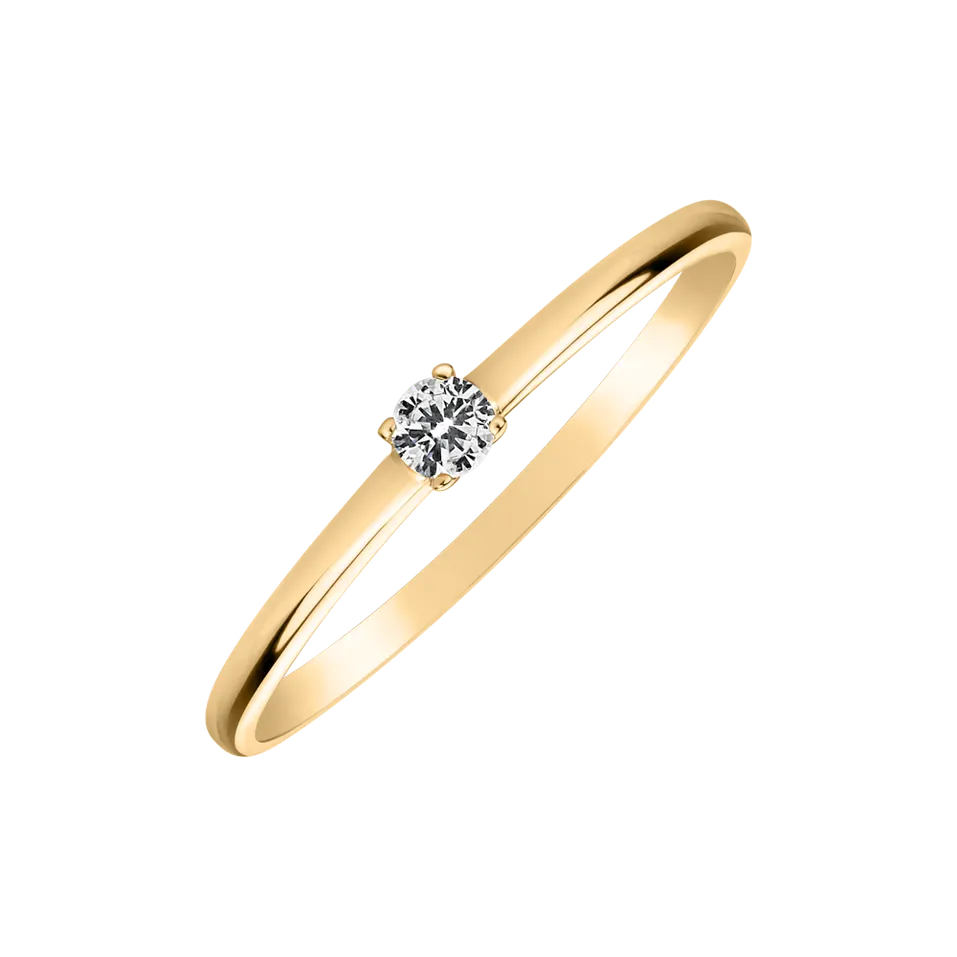 Prsten s diamantem Space Dream