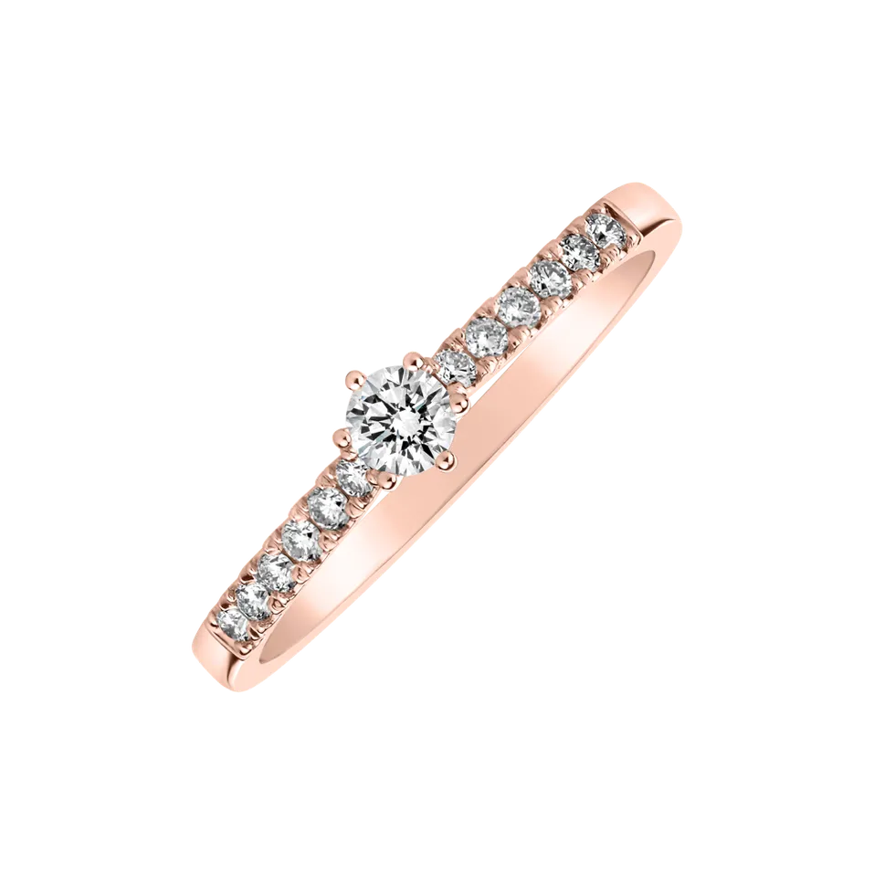 Prsten s diamanty Sparkling Love