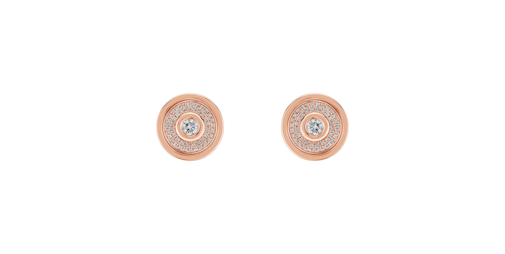 Náušnice s diamanty Miracle Space