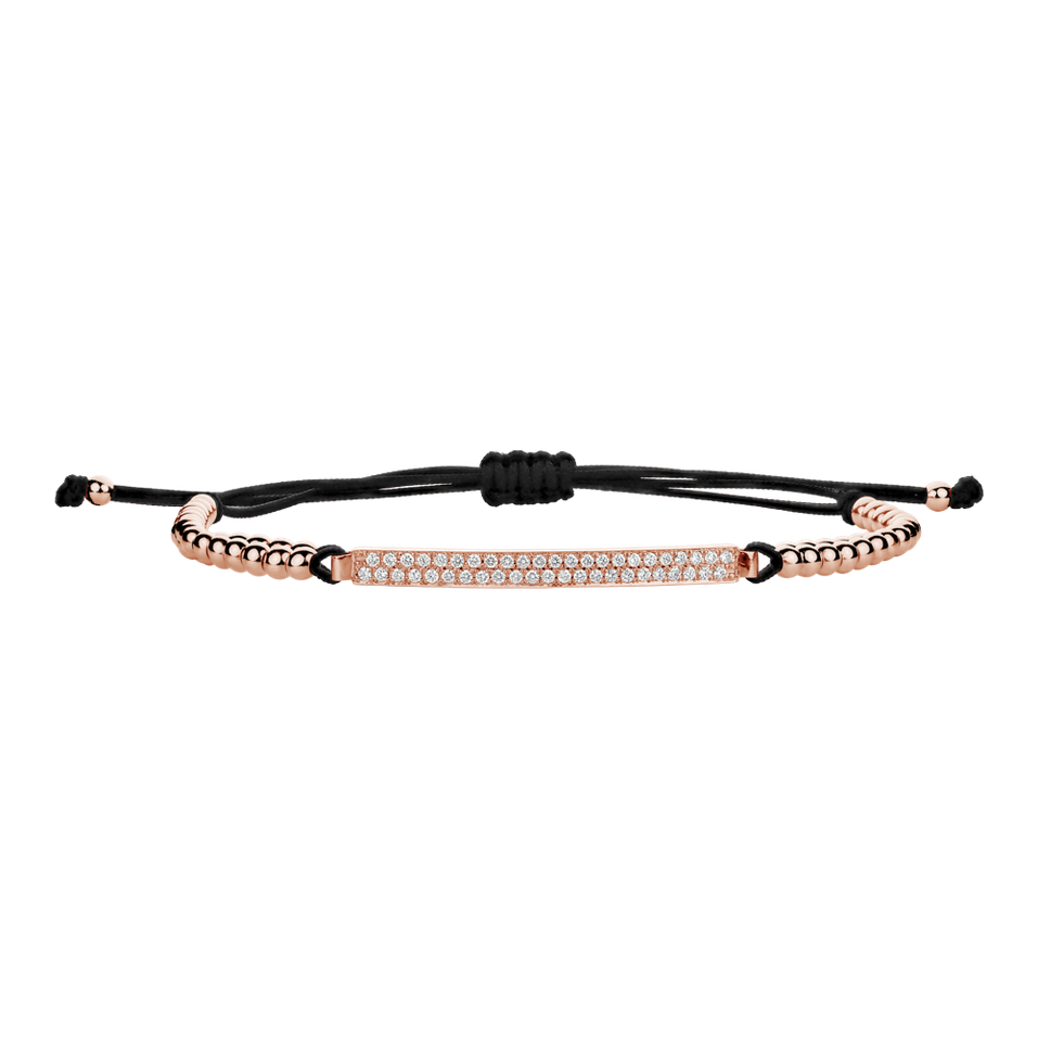 Náramek s diamanty Shamballa