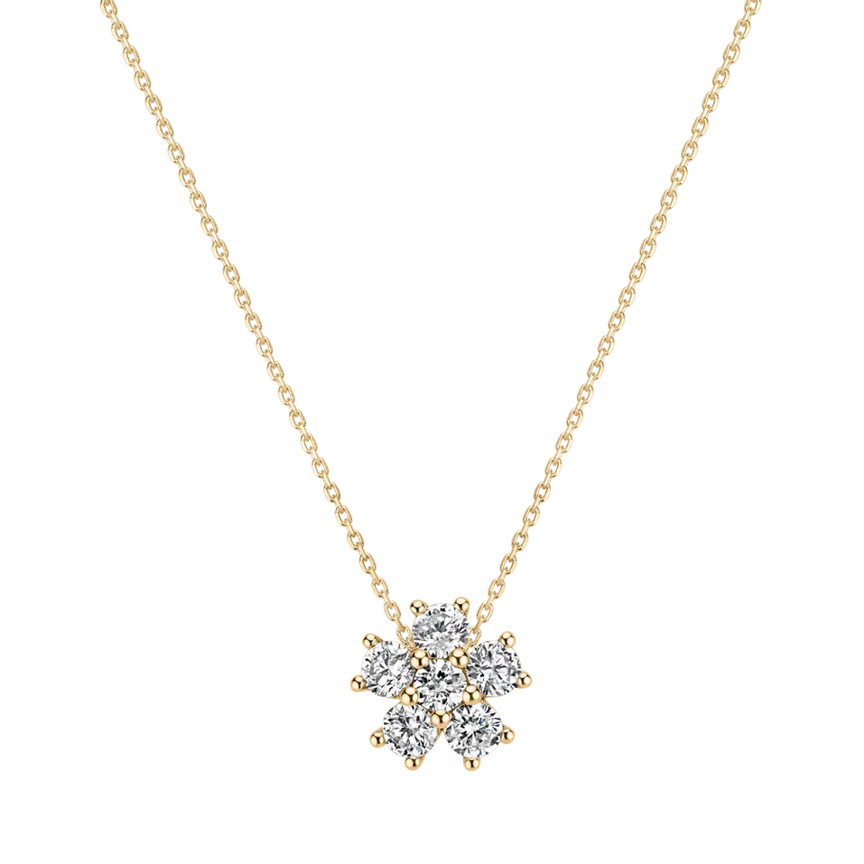 Náhrdelník s diamanty Sparkling Starlet