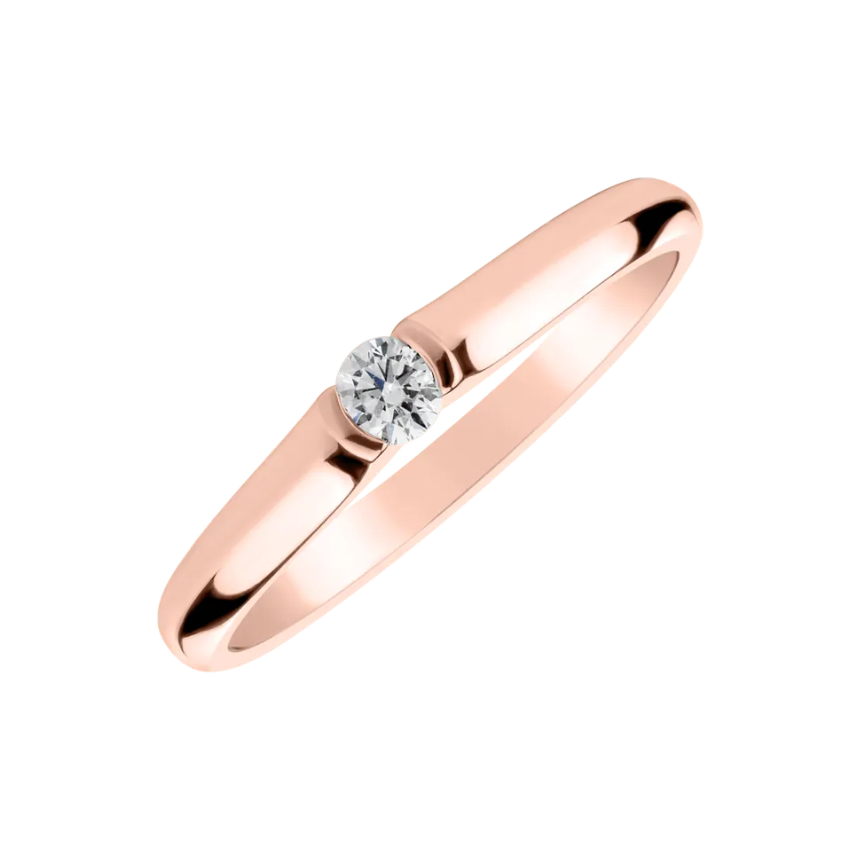 Prsten s diamantem Brilliant Love