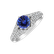Prsten s tanzanitem a diamanty Fortune Brilliance2