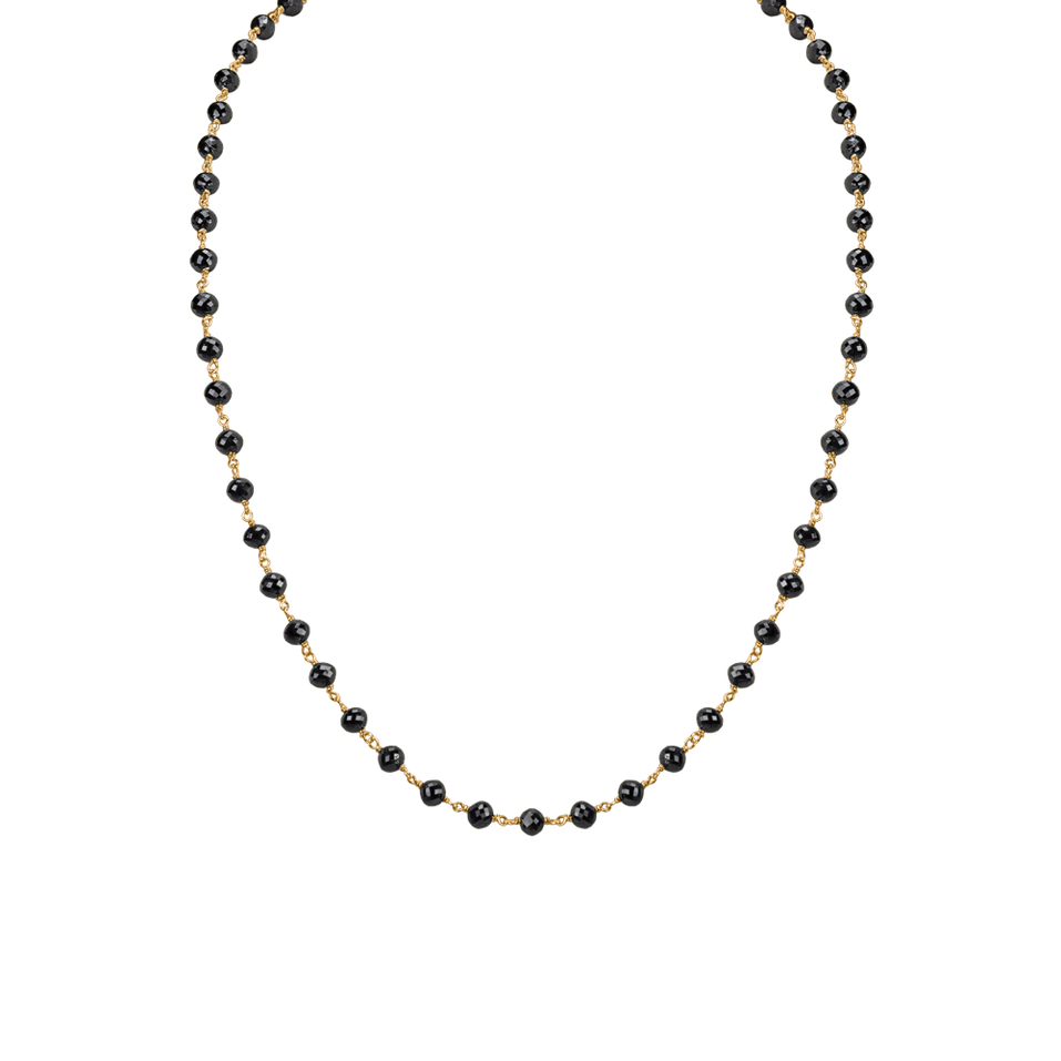 Náhrdelník s černými diamanty Dark Melody