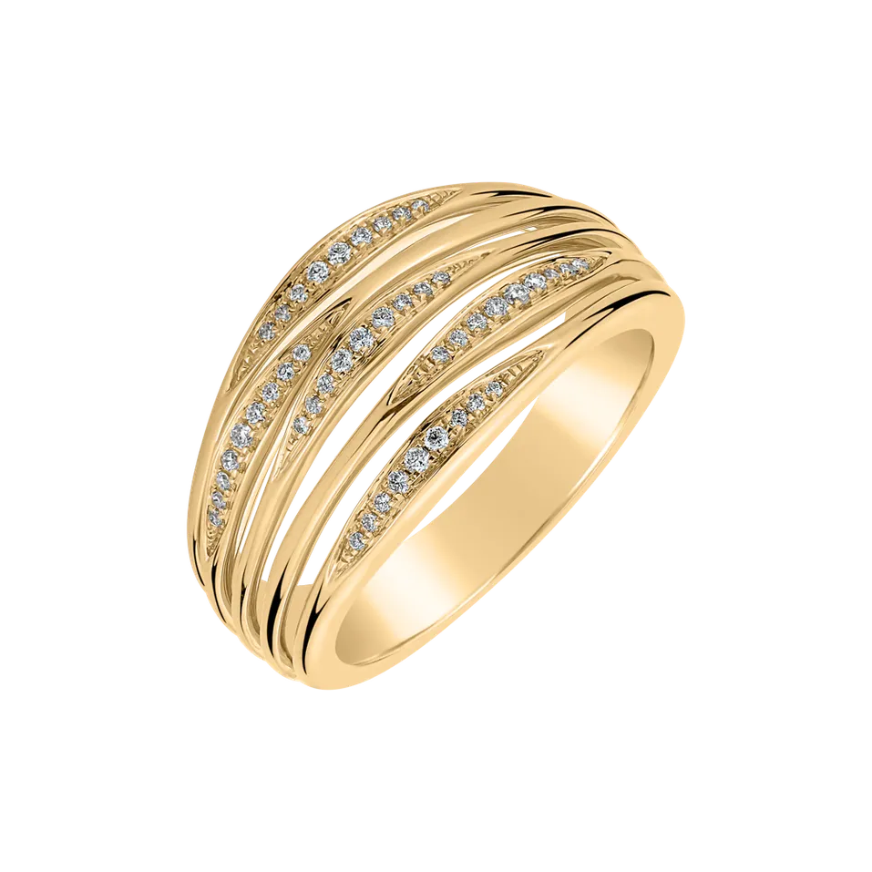 Prsten s diamanty Mellow Sparkle