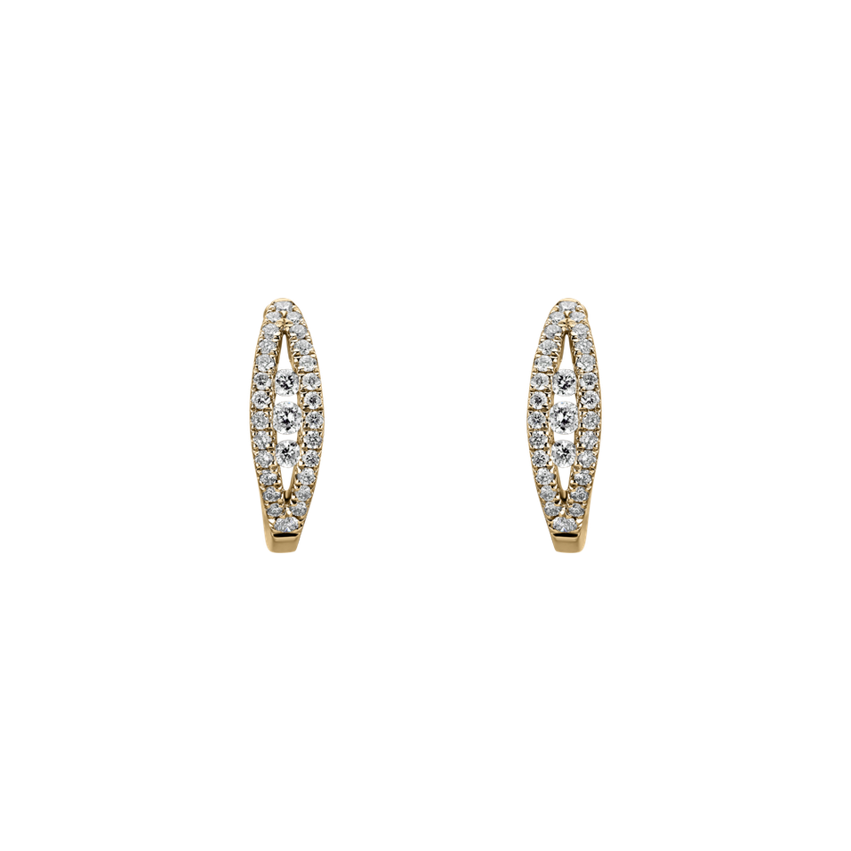 Náušnice s diamanty Heaven Treasure