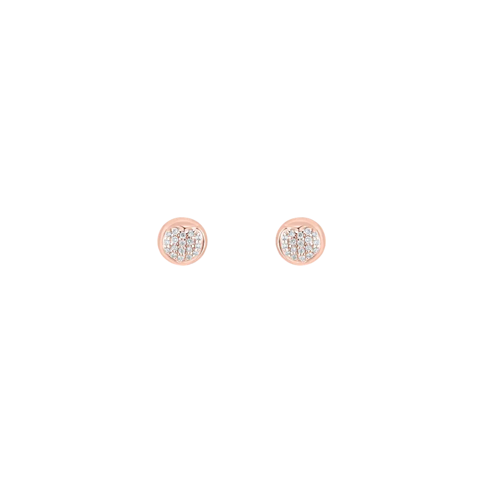 Náušnice s diamanty Charming Dots