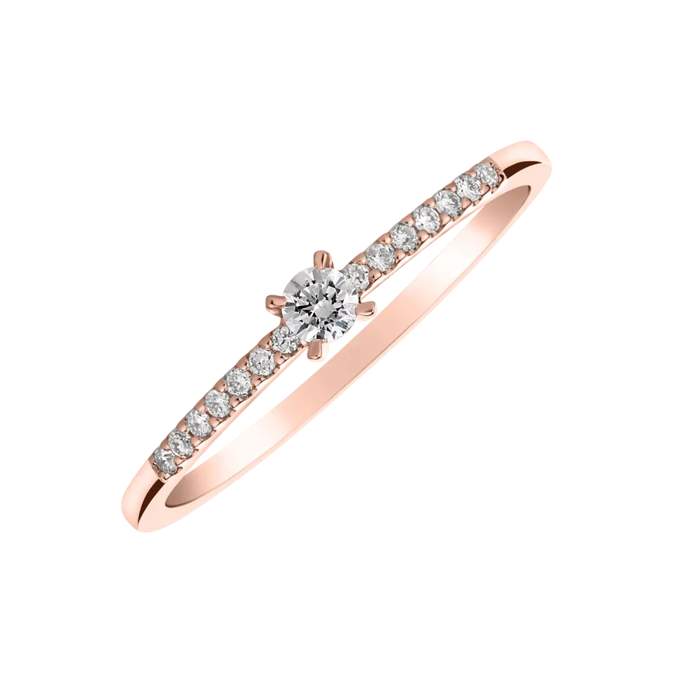 Prsten s diamanty Gem Simplicity