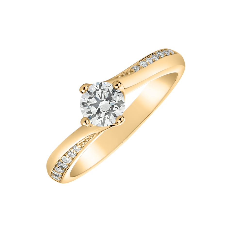 Prsten s diamanty Shiny Poetry