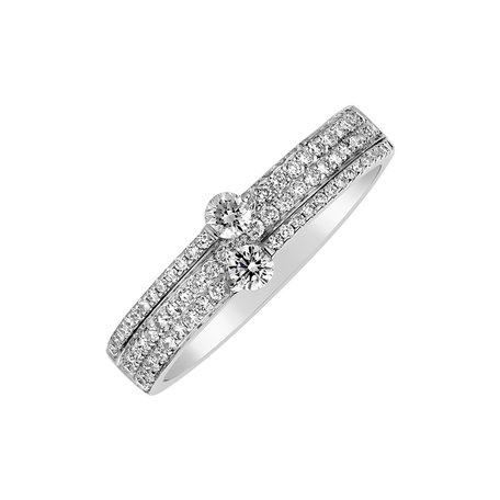 Prsten s diamanty Leila